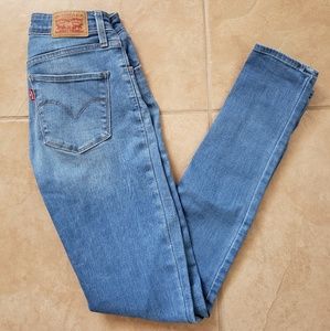 Levi's High Rise Skinny Jeans
